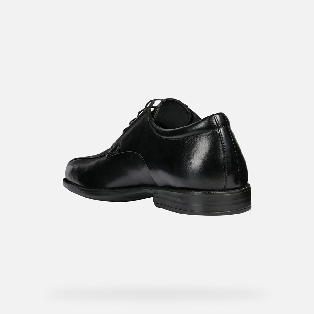 Geox Formal Shoes Black Calgary - Geox Mens Shoes - GLQHAK380